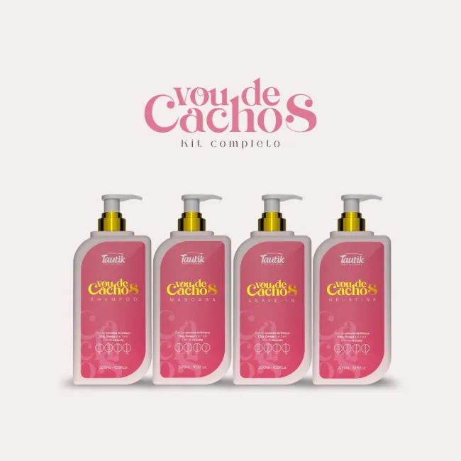 Kit Vou de Cachos 300ml